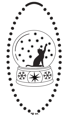 Snow Globe with Cat