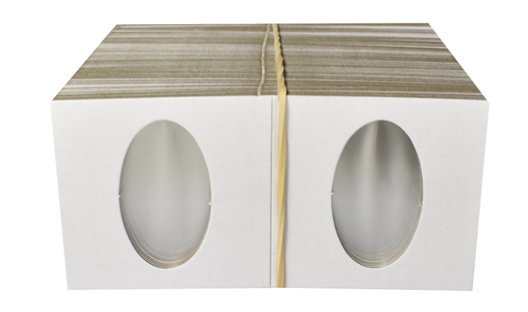 2x2 Cardboard Flips - Small window