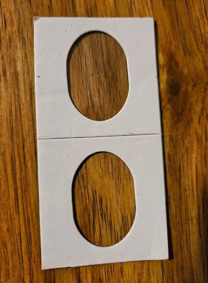 2x2 Cardboard Flips - Large window