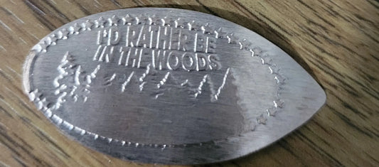 I'd Rather Be In The Woods- Star Border