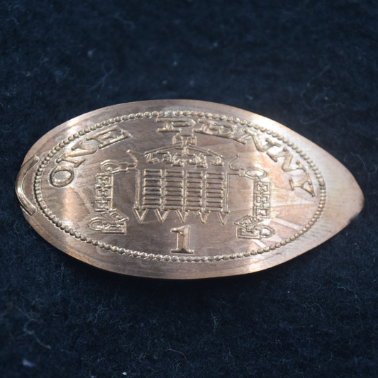 UK Penny - Tails - 1 Sided