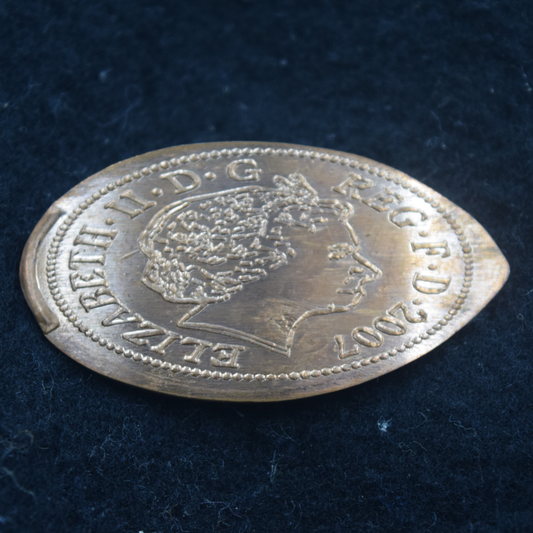 UK Penny - Heads - 1 Sided